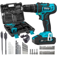 Parafusadeira Philco 21V: Potência e 74 Acessórios! - imagem 1