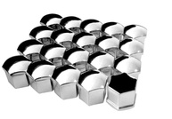 Kit 16 Capas Protetoras 17mm para Parafusos de Roda Citroen Aircross, C3 e Peugeot 208 - imagem 1