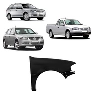 Paralama Dianteiro Gol G4: Preto, Lado Direito - imagem 1