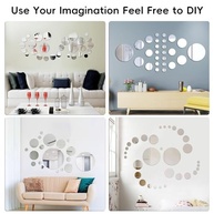 Adesivos de Parede Espelho Acrílico 32 Peças - Decore com Estilo e Brilho - imagem 3