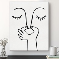 Arte de Parede de Banheiro Engraçada 20x25cm - Decoração com Humor Preto e Branco - imagem 2