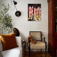 Arte de Parede Remedios Varo - Impressão em Tela 80x60cm com Moldura Pronta para Pendurar - imagem 2