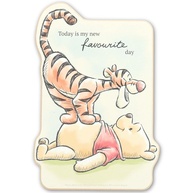 Decoração de Parede Disney Ursinho Pooh e Tigger - Arte Infantil com Frase Motivacional - imagem 1