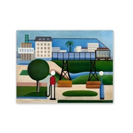 Reprodução em Tela de Obras de Tarsila do Amaral - Arte de Parede 60x80cm - imagem 1