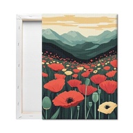 Arte de Parede em Tela Moderna 29x28cm - Moldurada e Pronta para Pendurar | Decoração Minimalista para Casa e Escritório - imagem 4