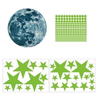 Adesivos de Parede Estrelas Brilhantes no Escuro TOYANDONA - Decore o Quarto das Crianças com um Céu Estrelado - imagem 3