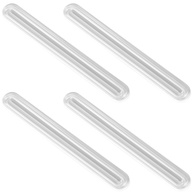 Protetor de Parede Longo 4 Peças: Proteção Transparente e Elegante para Portas e Cadeiras - imagem 1