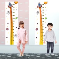 Régua de Crescimento Infantil Adesivo de Parede Foguete - Decoração e Registro de Altura para Quarto de Criança - imagem 3