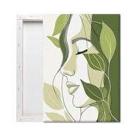 Arte de Parede em Tela emoldurada 19x28cm - Design Abstrato Moderno para Decoração de Casa e Escritório - imagem 4
