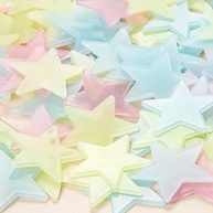 Adesivos de Parede 3D Estrelas Brilhantes para Decoração Infatil - 100 Unidades - imagem 5