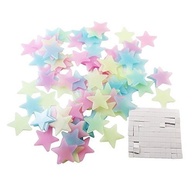 Estrelas Luminosas Fluorescentes PVC 3cm - 100 Peças Adesivos de Parede Removíveis para Decoração Infantil - imagem 4