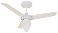 Ventilador de Teto Aliseu Iceberg Branco 92cm com Controle de Parede 127V - Design Moderno e Econômico - imagem 1