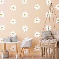 Decalque de Parede Margarida Branca - 36 Adesivos Vinil para Decoração Infantil e Ambientes - imagem 2