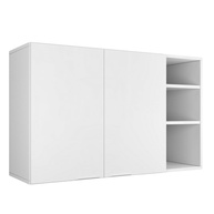 Armário Suspenso de Parede 2 Portas Branco - Ópera | Organize com Estilo e Praticidade - imagem 1