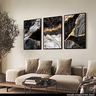 Quadros Decorativos Mármore para Parede | Ambientes Modernos e Sofisticados - imagem 3