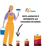 Tinta Cinza Fosco Suvinil 800ml: Transforme sua Parede! - imagem 2