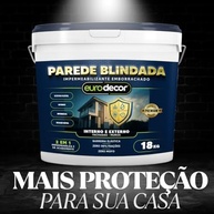 Tinta Emborrachada Euro Decor 1KG - Impermeabilização com Acabamento Premium para Paredes e Fachadas - imagem 5