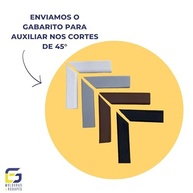 Moldura Painel Ripado Saturno em EVA Autoadesivo 2,5cm | Acabamento Moderno para Paredes - imagem 4