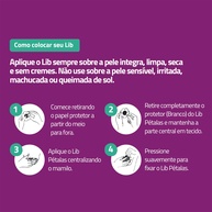Lib Pétalas: Sutiã Adesivo Invisível – 2 Pares - imagem 2