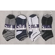 Meias Juvenis Masculinas Soquete 31-35: Kit 3, 6 ou 9 Pares - imagem 1