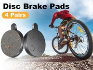 4 Pares de Pastilhas de Freio Semimetálicas para Scooter Elétrica 10 Polegadas - Segurança e Desempenho - imagem 3