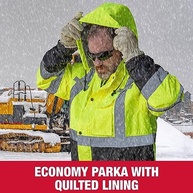 Jaqueta Hi-Vis Sj411qb Class 3 Economy Parka With Quilted Lining Radiansadulto-unissex - imagem 4