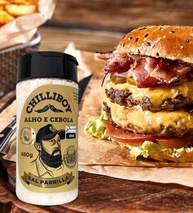 Sal Parrilla com Alho e Cebola, Saboroso e Aromático, Ideal para Churrasco e Hambúrguer, Embalagem de 2 Potes de 480g - imagem 3
