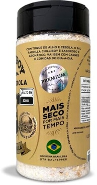 Sal Parrilla com Alho e Cebola, Saboroso e Aromático, Ideal para Churrasco e Hambúrguer, Embalagem de 2 Potes de 480g - imagem 4