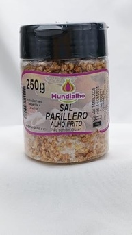 Sal Parrillera Com Alho Frito Mundialho 250g - imagem 1