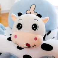 Almofada Infantil de Apoio Postura Vaquinha - Conforto e Segurança para Bebês a Partir de 3 Meses - imagem 5