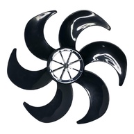 Hélice 6 Pás 30cm para Ventilador Mallory TS30 TS4 TS6 - Preto - imagem 1