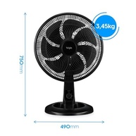 Ventilador Breeze Air Elgin 40cm 7 Pás 140W 110V - Potência e Conforto Refrescante - imagem 4