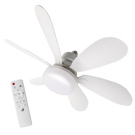 Ventilador de Teto com Lâmpada LED 6 Pás Bivolt E27 VT02 - Iluminação e Refrescância em Um Único Produto - imagem 1