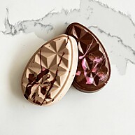 Forma BWB 3 Partes para Chocolate 200g - Ovo 3D Páscoa - imagem 2