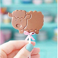 Pirulito Cordeiro 397 em Acetato para Chocolate de Páscoa - imagem 2