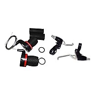 Passador Grip Shift Bike: 18/21v + Manetes Freio Alumínio - imagem 1