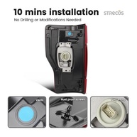 Luz Traseira LED Ford F250/F350 Super Duty 2020-2022 (Passageiro) com Ponto Cego - Segurança e Estilo - imagem 4