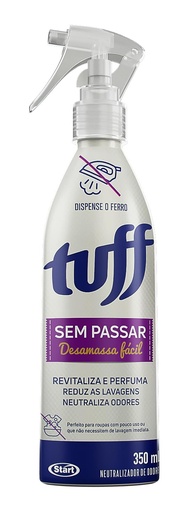 TUFF SEM PASSAR Spray 350ml - Desamassa Roupas em Segundos sem Ferro - imagem 1