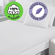 Lençol Queen Malha Algodão: Conforto Sem Passar! - imagem 2