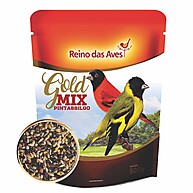 Ração Pintassilgo Gold Mix 500g Kit 2un – Nutrição Premium para Seu Pássaro - imagem 1