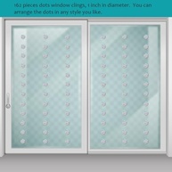 Adesivos de Janela Prismaticos para Pássaros - 162 Pontos Decorativos Anticolisão em Vinil Estático - imagem 3