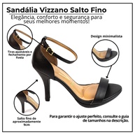 Sandália Vizzano Salto Fino: Elegância em Cada Passo - imagem 2