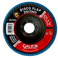 Kit 20 Discos Flap 4.1/2” Zircônio – Acabamento e Desbaste em Um Só Passo - imagem 2