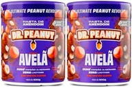 KIT 2X Pasta de Amendoim 600g - DR. Peanut (Avelã) - imagem 2