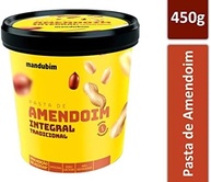 Kit 3 Pasta de Amendoim Integral sem açúcar 450g Mandubim - imagem 4