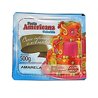 Pasta Americana Amarela 500g Arcolor: Cores Vibrantes! - imagem 1