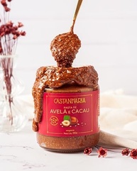 Castanharia Pasta De Avela Com Cacau 210G - imagem 2