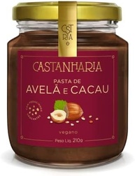 Castanharia Pasta De Avela Com Cacau 210G - imagem 1