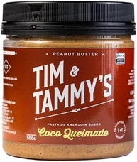 Tim & Tammy's Pasta de Amendoim Coco Queimado, 500g - imagem 1