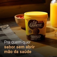 LA GANEXA Pasta De Amendoim Sabor Chocolate Ao Leite Com Whey 1 005Kg - imagem 4